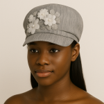 Silver Petal Cadet Cap – W1