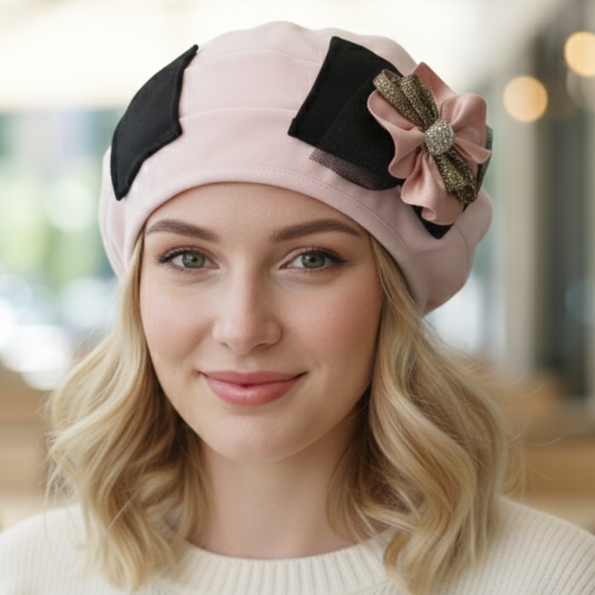 The Blush Petal Beret 1