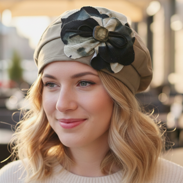 The Camo Bloom Beret 1