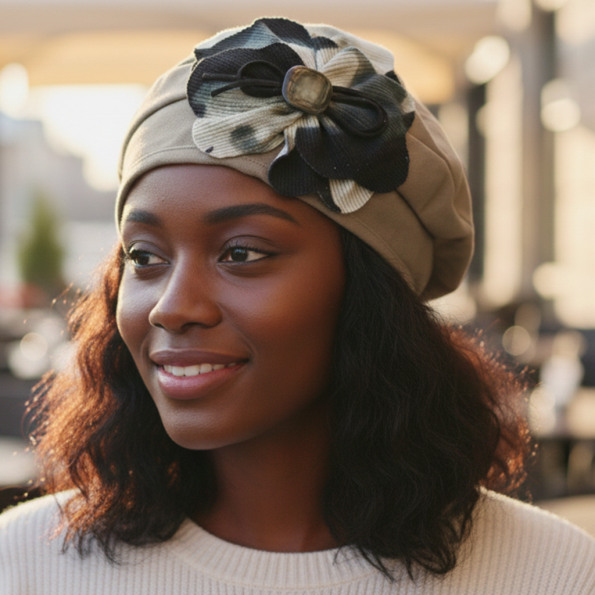 The Camo Bloom Beret 3