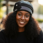 The Midnight Glint Beret 1