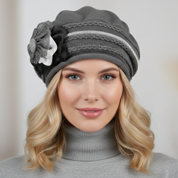 The Midnight Rose Beanie 1