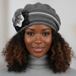 The Midnight Rose Beanie 1