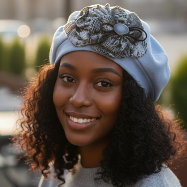 The Misty Blue Beret 3