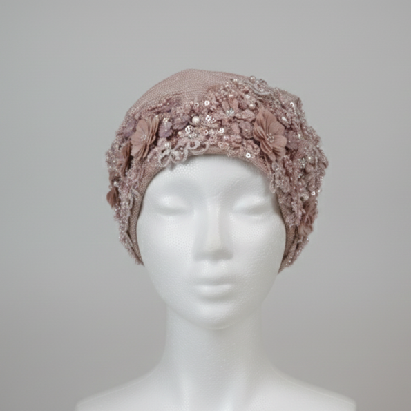 The Rosé Garden Turban 2