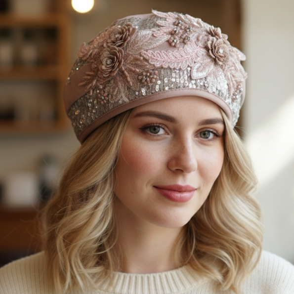 The Rose Mallow Beret 1