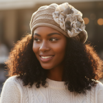 The Saffron Bloom Beret 1