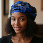 The Sapphire Sequin Beret 1